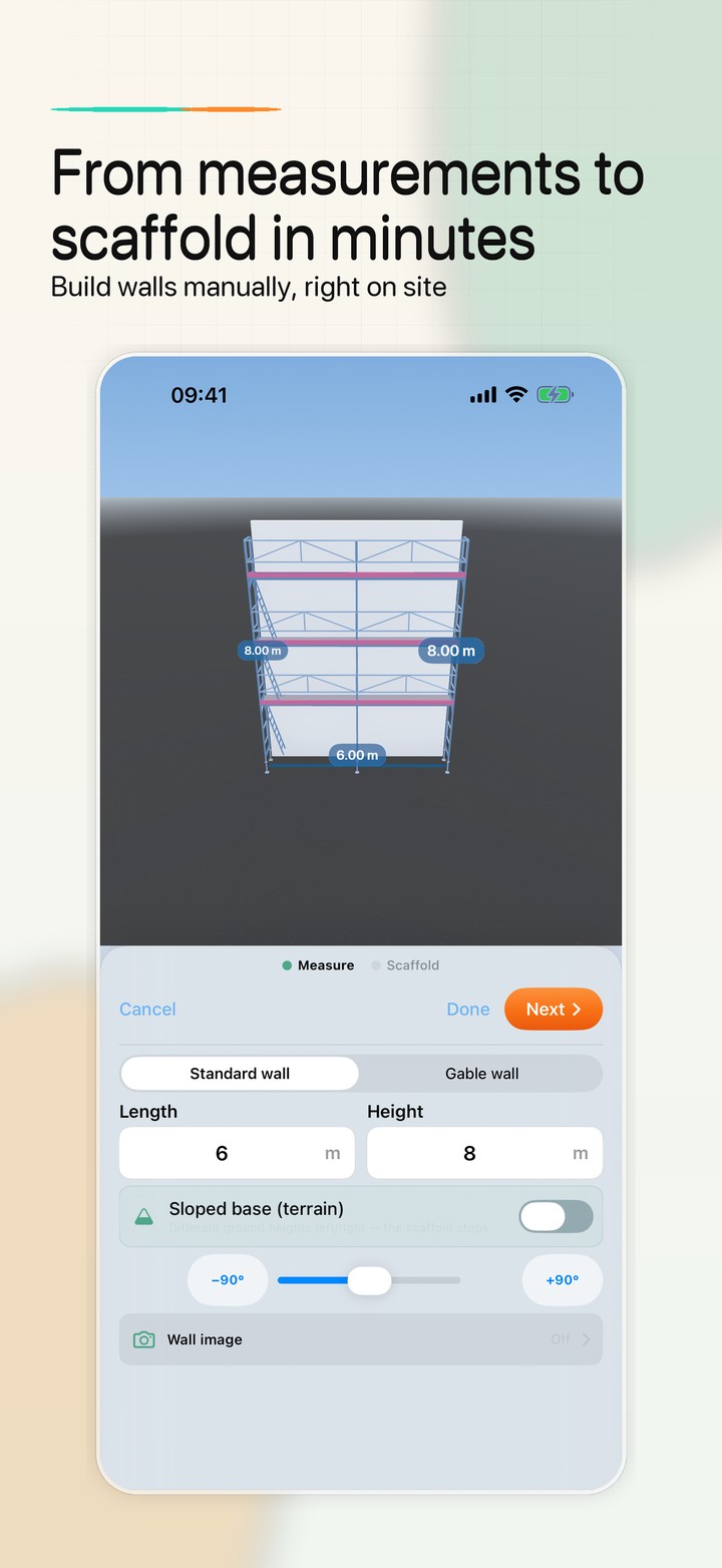 Manual measurement