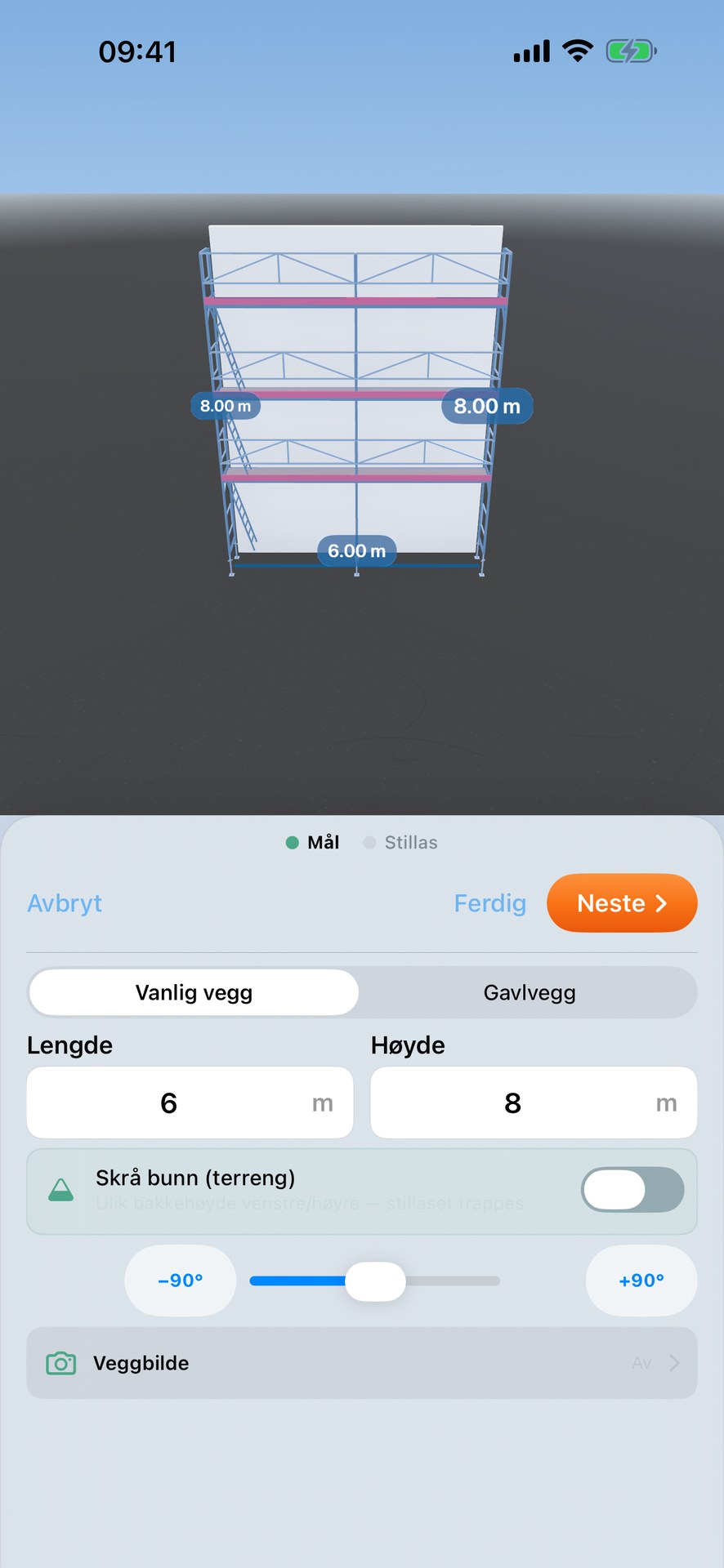 Opprett eller scan