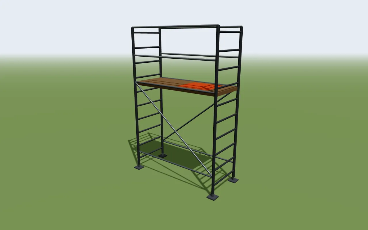 Bil-Jax Pro-Jax mobile tower in the ScaFix 3D model