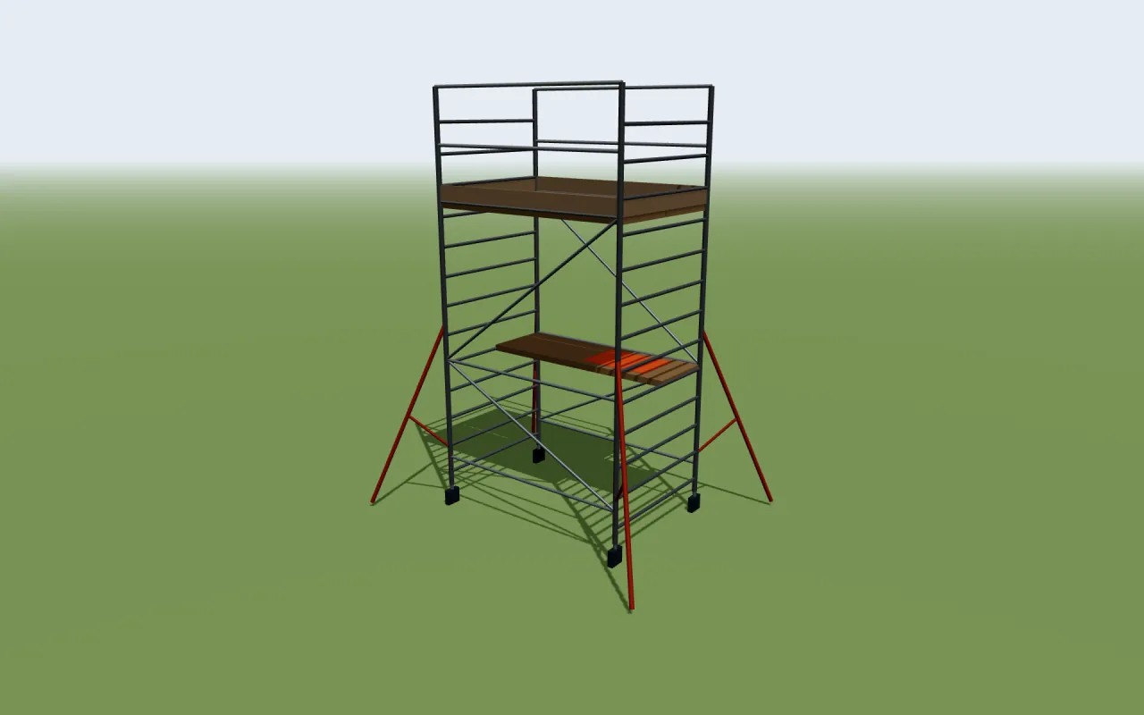 Instant UpRight Span 400 mobile tower in the ScaFix 3D model